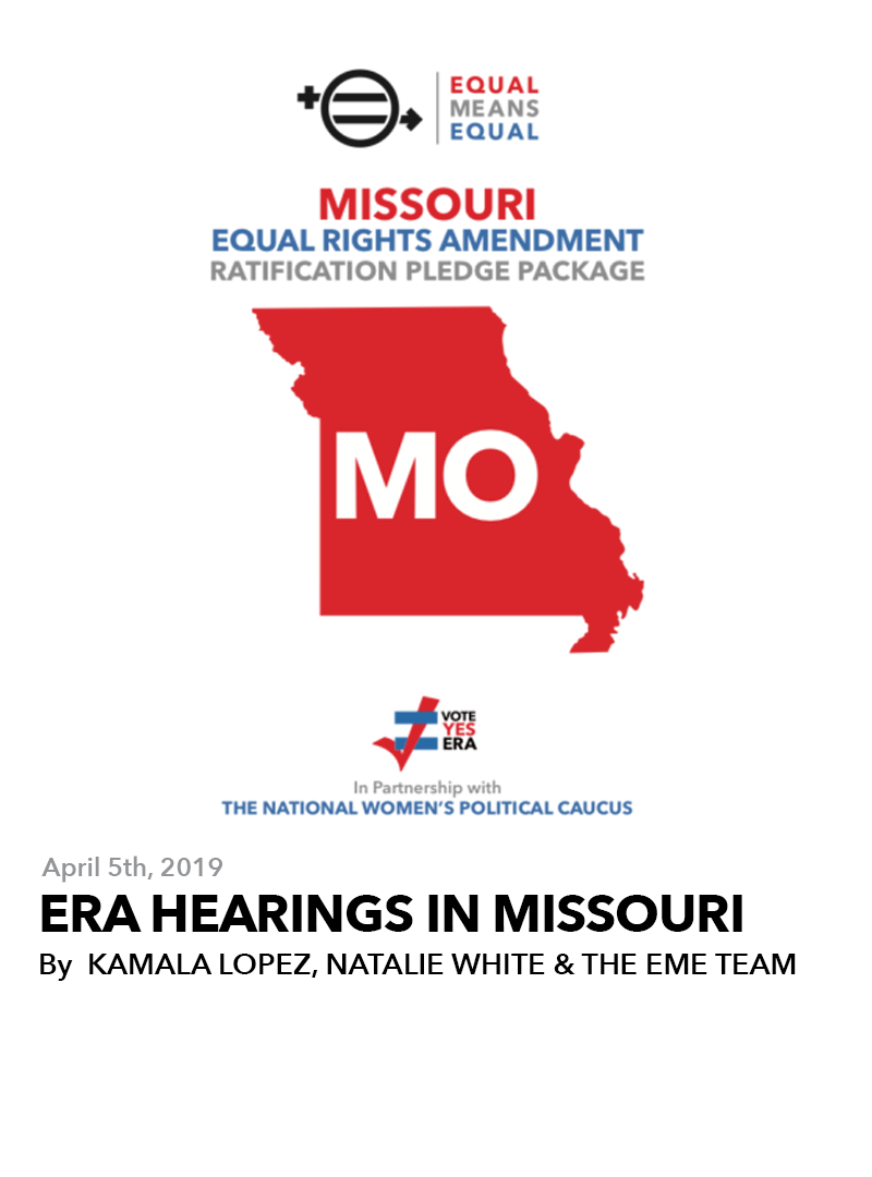 April 5, 2019: ERA Hearings in Missouri