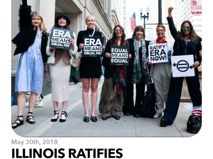 May 30, 2018: Illinois Ratifies the Equal Rights Amendment