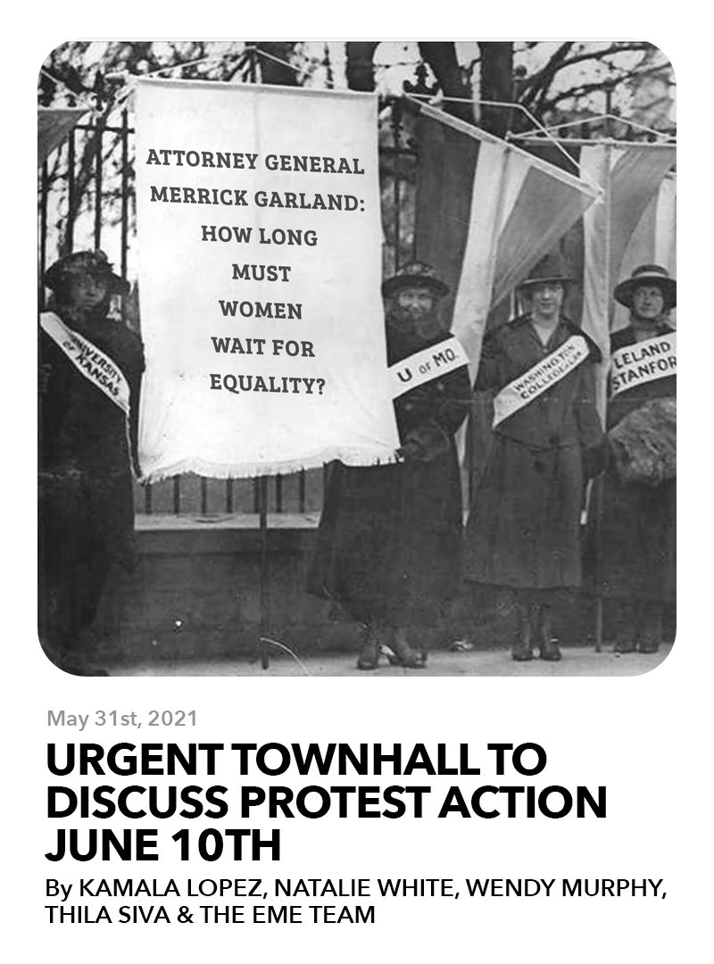 May 31, 2021: Urgent Townhall to Discuss Protest Action June 10th