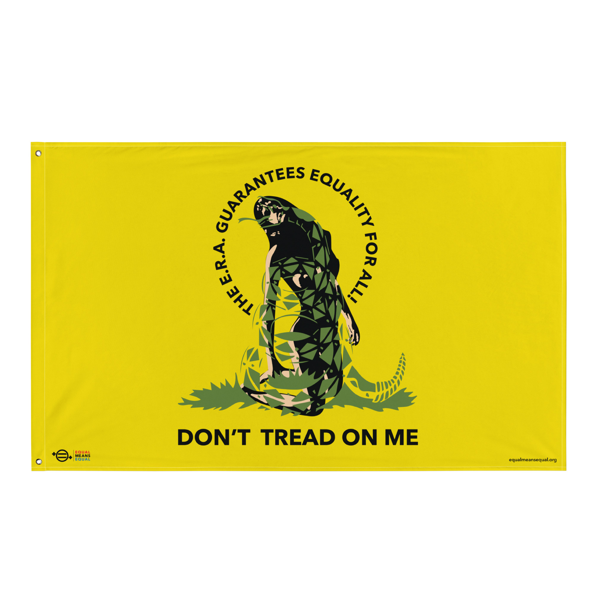 DON T TREAD ON ME ERA Flag Equal Means Equal DON T TREAD ON ME ERA Flag Equal Means Equal
