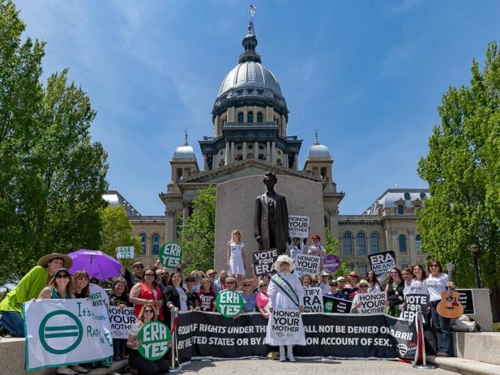 May 16, 2018: ERA Moves Out of Committee and On To The Floor for a Vote – Let’s Get Some Satisfaction, Illinois!