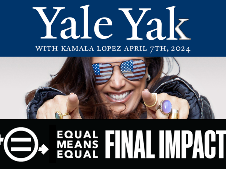 April 23, 2024: Update in “Yale Yak” as FINAL IMPACT approaches…